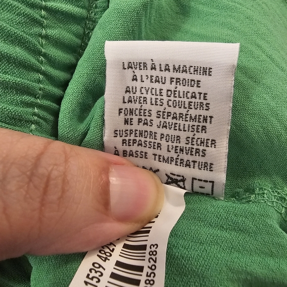 Green Magazine Women's Solid Basic Drawstring Shorts - Picture 8 of 8